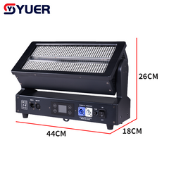 YUER™ 112+32 Segment RGB LED Moving Head Strobe Light Wash Point Control Effect Copy GLP DMX512 For DJ Disco Party Bar Club Wedding Stage Lighting