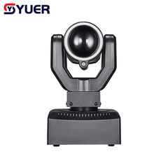 YUER™️ NOUVEAU Lyre à double tête 6X10W RGBW 4en1 avec anneau LED 2 lasers rouges 50mw + 2 lasers verts 50mw Effet DMX512 pour DJ Discothèque Fête Éclairage Scène Effet Veilleuse Club Bar