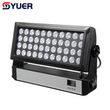 YUER™ 44x10W RGBW 4 in 1 Waterproof LED Wall Washer Outdoor Performance Stage Light Halloween DJ Disco Equipment Lighting