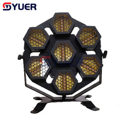 YUER™️ Lámpara LED 7X60W Luz de flash retro Luz de transporte luces de fiesta disco luz de efecto de escenario profesional equipo de dj