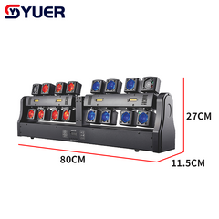 YUER™ 14x10W RGBW 4in1 +4x10w Gold Strobe +3 Red 2 Green 1 Blue Moving Head Light Lasr Strobe Effect DMX512 For DJ Disco Party Bar Club Wedding Stage Effect Lighting