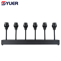 YUER™ NEW 6X10W Warm White+Cold White Beam Spot light Adjustable Aperture Size RDM DMX512 For Party Stage DJ Performance