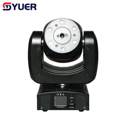 YUER™️ NUEVO 20Kpps RGB 7 ojos Cabeza móvil Proyector de luz láser Dj Disco Escenario Show Bar Salón de baile Iluminación profesional DMX512 Fiesta de música 