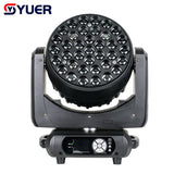 YUER™️ NEW 37X15W RGBW 4IN1 Moving Head Light DMX512 24/36/48CH strobe Effect For Stage Wedding DJ Show Disco Bar Dance FLoor Party