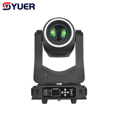 YUER™️ LED 300W Moving Head Light Beam Spot Wash Zoom With Ring +5Prism + Atomization Effect DMX For DJ Bar Music Party Wedding