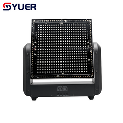 YUER™️LED 400PCS RGB + 108PCS Blanco y Blanco Cálido Luz Estroboscópica de Cabeza Móvil con Efectos Flash de Lavado RDM DMX512 Para DJ Disco Fiesta Club Bar