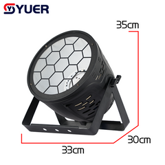 YUER™ 200W COB +48x0.5W RGB Retro Par Light Wash Effect DMX512 Sound Control For DJ Disco Wedding Event Party Bar Club