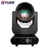 YUER™️ OSRAM 295W Beam 8 Segment 128LED RGB Auxiliary Moving Head Light DMX Fossa prism and Atomizing mirror Effect Light For Disco Bar