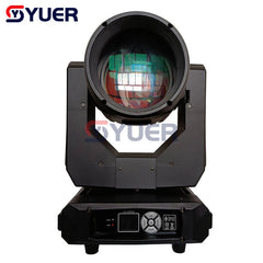 YUER™️ OSRAM 295W Haz 8 segmentos 128LED RGB Luz con cabezal móvil auxiliar Prisma de fosa DMX y luz de efecto de espejo atomizador para barra de discoteca 
