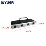 YUER™️ 4W 4 Eyes Laser Projector Stage Effect Lighting For DJ Disco Party Event Club Wedding Show Bar DMX Sound Music RGB Lamp