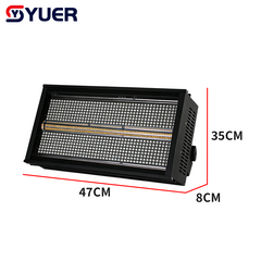 YUER™ 72+32+8 Segment LED RGB+W Strobe Light Wash Effect Copy Roxx Effect DMX512 Sound Control For DJ Disco Party Bar Club Wedding Stage Lighting