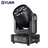 YUER™️ 6x10W LED Bee Eyes Gobo Moving Head Light 100W Beam Spot RGBW Stage Lighting Super Smooth Dimming for Wedding Party DMX 9/14CH