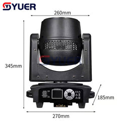 YUER™️ Copy Claypaky Mini 7x40w RGBW LED Beam Zoom Moving Head Light Macros Stage Light CTO Wash Strobe Effect DMX Music Dance Disco