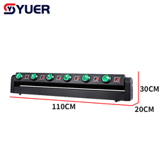 YUER™ 6x10W RGBW 4in1 Beam +6pcs Red Laser 6 Head Moving Head Light Beam Laser Effect DMX512 For DJ Disco Wedding Event Party Bar Club