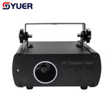 YUER™️ 3D RGB Animation Laser Projector Scanner Laser Light Stage Show DMX512 DJ Disco Bar Party Wedding Professional Stage Lighting