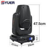 YUER™️ NEW With SMD Aperture 295W 12R Beam Moving Head Lighting 8+16+24 Prism Rainbow Stage Effect Light For DJ Disco Party Bar