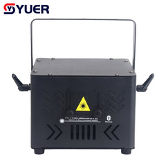 YUER™️  New 4W 6W RGB Full Color Laser Light With APP Control Stage Lights DMX512 For DJ Disco Wedding Bar Stage Effect
