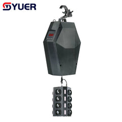 YUER™️ Lyre LED Beam 16x10w RGBW + 16x10w Ambre COB Strobe Hauteur de levage 1-6M DMX Mode Artnet Éclairage de scène Dj Disco Club Bar Mariage