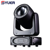 YUER™️  DJ Party Lighting 100W LED Beam Moving Head High Bright Mobile Heads Beam Effect For Home Disco Bar Stage Wedding Show