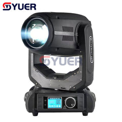 YUER™️ 280W 10R BEAM & SPOT 2IN1  Moving Head Light  280W 10R Stage Lights IP20 With 14 Colors 14 Static Gobo 8 Rotate Gobo