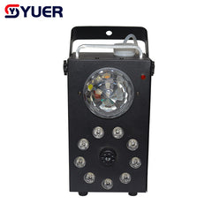 YUER™️ 700W RGB 3in1 Magic Ball Dye Smoke Machine Disco Sound Activated Strobe Dyeing Stage Light Lamp For Disco Dj Home Party Hallowee