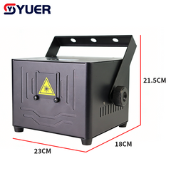 YUER™️ Nouvelle lampe laser d'animation RVB 6W avec batterie, contrôle APP, lumières de scène à motif de faisceau DMX512 16CH pour DJ, discothèque, mariage, bar, effets de scène