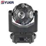 YUER™️ NEW DJ Disco Ball Lyre LED Beam Strobe Projector Moving Head Infinite Rotating Football DMX512 Light For Nightclub Party Stage