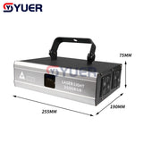 YUER™️ NEW 3W DJ 3D Cartoon Pattern Laser Light Laser Projector DMX DJ Party Laser Light RGB Laser For Party Disco KTV Bar Stage Lights