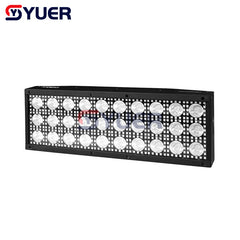 YUER™️ LED 250W RGB+W Matrix Wash Strobe Lighting For DJ Disco Bar Nightcuble Home Party Professional Stage Performance