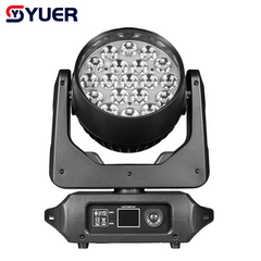 YUER™️Copia Martin LED 19X12W RGBW 4EN1 Cabeza Móvil con Luz Auxiliar Lavado Zoom RDM DMX512 para DJ Dmx Efecto de Iluminación de Escenario Disco DJ Bar