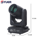 YUER™️ NEW LED Moving Head Light 200W Beam+Spot+18 Rotating Prisms+Rainbow Effect Dj Dmx Stage Light Effect Light Disco Dj Bar