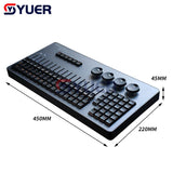 YUER™️ Combination PLUS Command On PC Fader Wing For Stage Effect Lighting DMX Controller DJ Disco Party Events Show Wedding Console