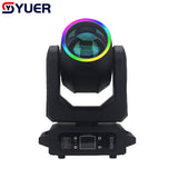 YUER™️ NEW LED With Ring Moving Head Light 200W Beam+Spot+18 Rotating Prisms+Rainbow Effect Dmx Stage Light Effect Light Disco Dj Bar