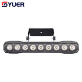 YUER™️ NEW Mold YUER 9X16W RGBW Wash Light Horse Racing Effect Lights Remote Control DMX512 For DJ Disco Party Xmas Show Stage Effects