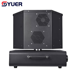 YUER™️ Máquina de chispas frías de doble cabezal giratorio de 1500W Altura de pulverización 1-5M DMX512 Equipo de efecto escénico con control remoto Decoración de boda Máquina de bengalas para fiestas