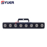 YUER™️ 8X4W RGBW LED Dyeing Light Wall Washer Light DMX512 7CH For DJ Disco Stage Wedding Music Party Bar Indoor Dance Floor Nightclub