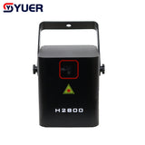 YUER™️ NEW Professional MINI 2W RGB DMX Animation Beam Scanner Stage Laser Light Projector DJ Disco Lights KTV Music Party Bar Wedding