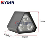 YUER™️ NEW Wireless Battery LED Par RGBWA UV 6IN1 LED Wash Light 3x18W High Power Bright DJ Party Christmas DMX Wedding Party Stage