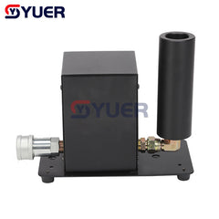 YUER™️ Máquina de humo de CO2 multiángulo, dióxido de carbono, equipo de humo de etapa DMX de un solo cabezal, columna de gas de dióxido de carbono, chorro de CO2 
