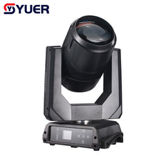 YUER™️ Profesional 200W LED Luz de Cabeza Móvil con Rotación Infinita Prisma de 8+8+21 Caras Filtro Frost Proyección para Discoteca Fiesta KTV Luces de DJ