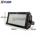 YUER™️ New 1000LED 5-segment RGB strobe light DMX control for dj disco party wedding stage effect light LED flash strobe light