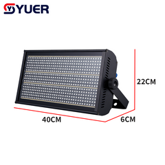 YUER™ 96+48 Segments RGB Cold/Warm White Strobe Light Wash Effect DMX512 For DJ Disco Party Bar Club Wedding Stage Lighting