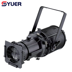 YUER™️ 200W Zoom LED Profile Spot Light Professional 3200K/5600K 2IN1 DMX512 Follow Logo Projector For Party Stage DJ Show