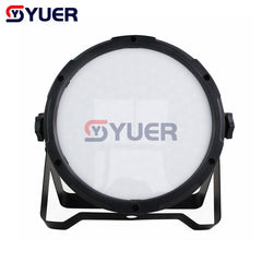 YUER™️ Luces de escenario LED profesionales 127 piezas RGB 3 en 1 Control de punto Magic Par Light DMX512 Master-Slave Led Flat para DJ Disco Party KTV 