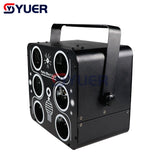 YUER™️ 6 Head Square Scanning Laser Light Beam line Laser Projector For DJ Disco Stage Effect Dance Floor Bar Music Party Club DMX512