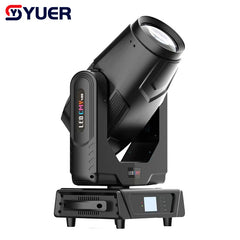 YUER™️ LED CMY+CTO 500W Luz de Cabeza Móvil Beam Spot Zoom con Efecto de Prisma Escarcha DMX512 Iluminación de DJ Fiesta Discoteca Efecto de Escenario