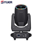 YUER™️Upgraded version LED 380W Moving Head Beam Light With Ring 12+48 Prisms Atomization Rainbow Effect RDM DMX512 For Stage Light Disco Dj Bar