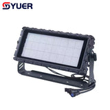 YUER™️ Ip65 Waterproof 600W 24 Segments Strobe Light RGB 3 in 1 LED Strobe Stage Effect Light DMX Wash Flood for DJ Disco