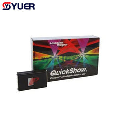 YUER™️ Diseñador de espectáculos láser profesional Sistema de control de luz Pangolin FB3 QuickShow+BEYOND Software DMX Stage Cree efectos de rayo láser personalizados 