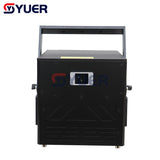 YUER™️ 12W RGB Animation 30kpps Scanning Laser Lights DMX512 DJ Disco Partterns Wash Laser Projector For Wedding LED Party Bar Light